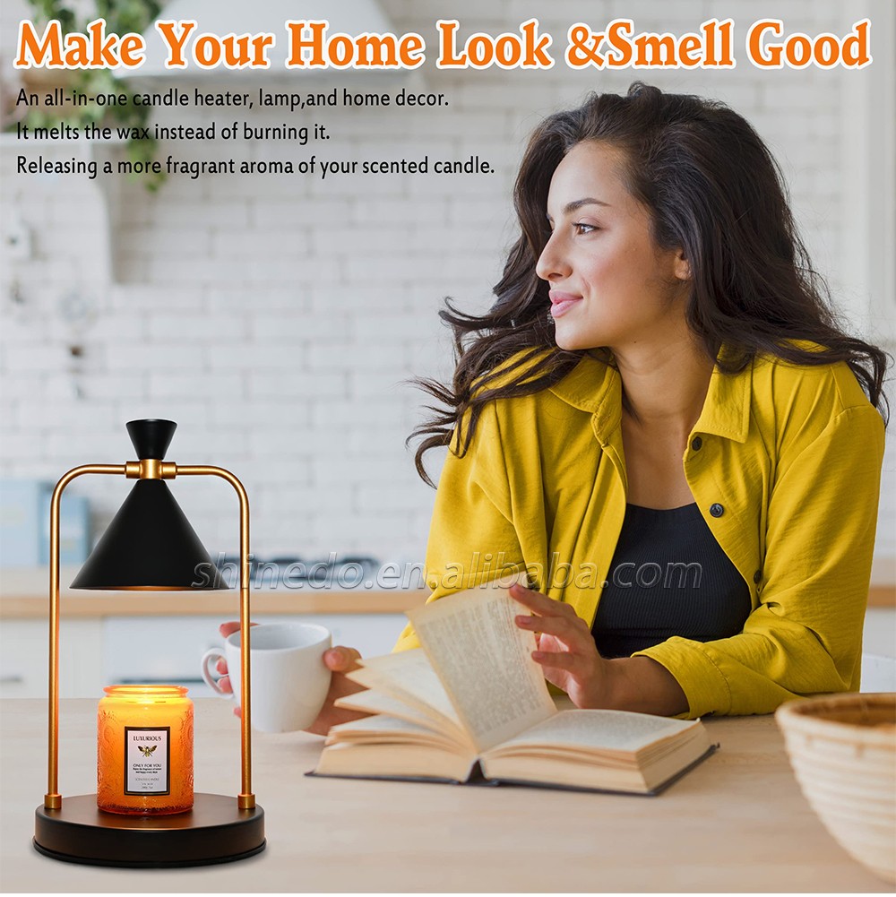 Timer Switch Candle Warmer Lantern Candle Melting Waxing Burner Aromatherapy Table Lamp SD-SL1196