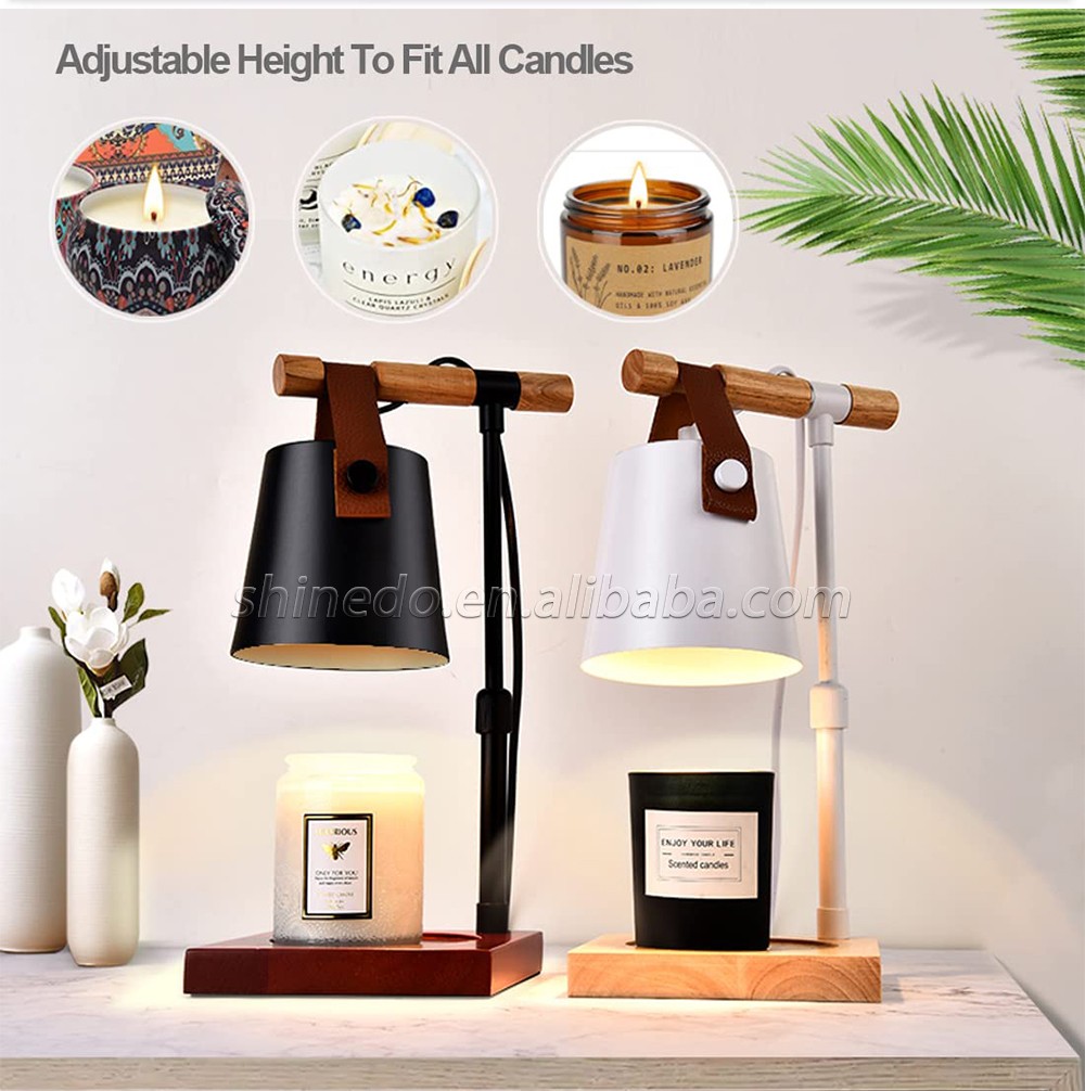 Lamp Candle Melting Wax Aromatherapy Table Lamp Dimmable Desk Beside Warmer Light SD-SL1179