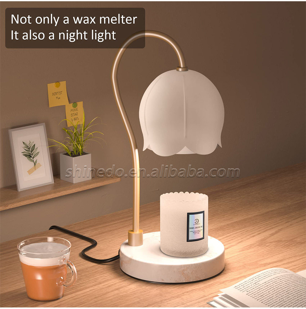 Home Decor Nightlight Candle Warmer Table Lamp Interior Wax Burner Indoor Lighting Romantic Table Lamp SD-SL1139