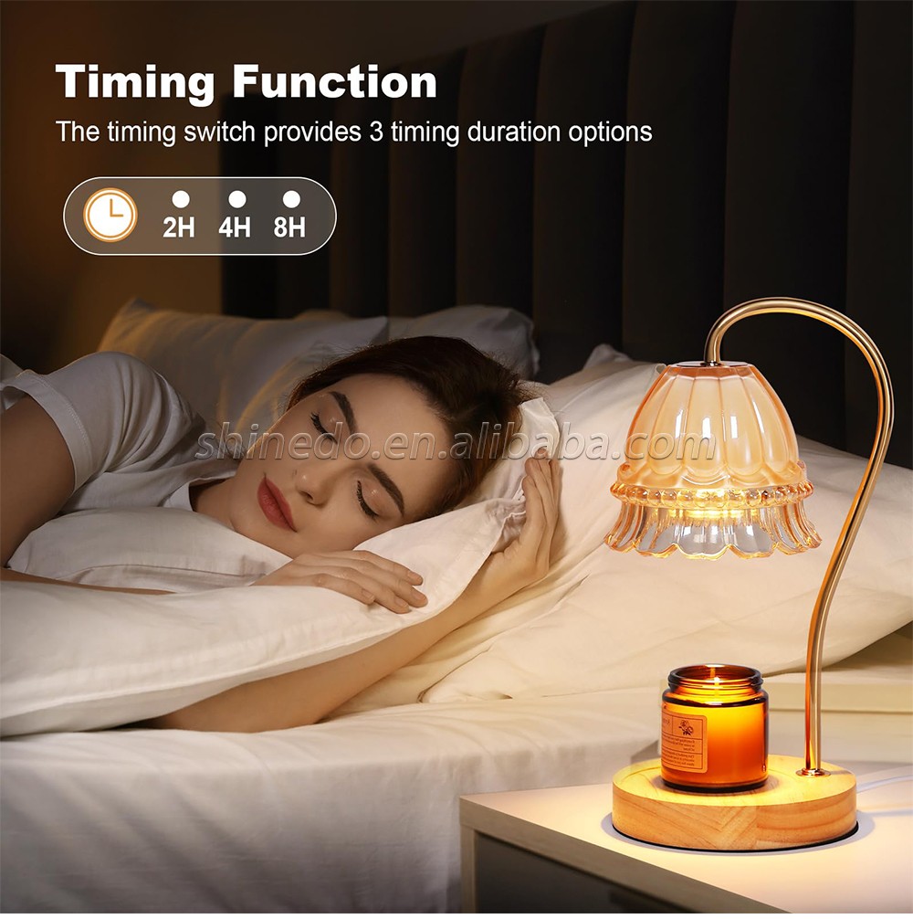 Candle Warmer Lamp Vintage Crystal Candle Wax Warmer Light Warmer for Home Decoration SD-SL1140