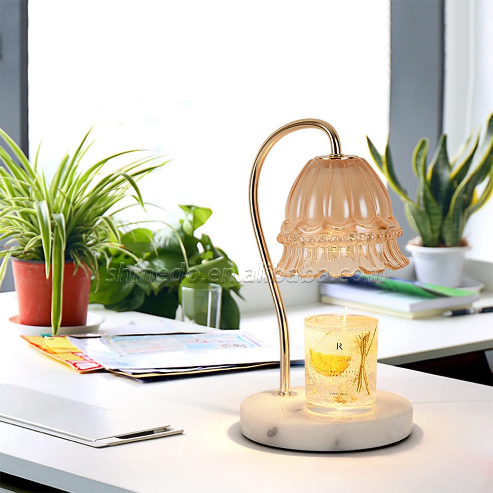 Candle Warmer Lamp Vintage Crystal Candle Wax Warmer Light Warmer for Home Decoration SD-SL1140