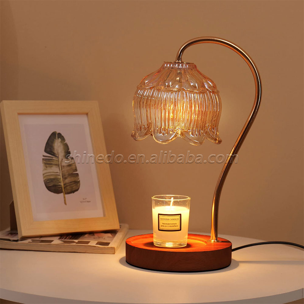 Unique Candle Warmer Lamp Multi-functional Table Lamp USB Charging candle Warmer Lamp Dimmable Tmer For Bedroom And Study SD-SL1171