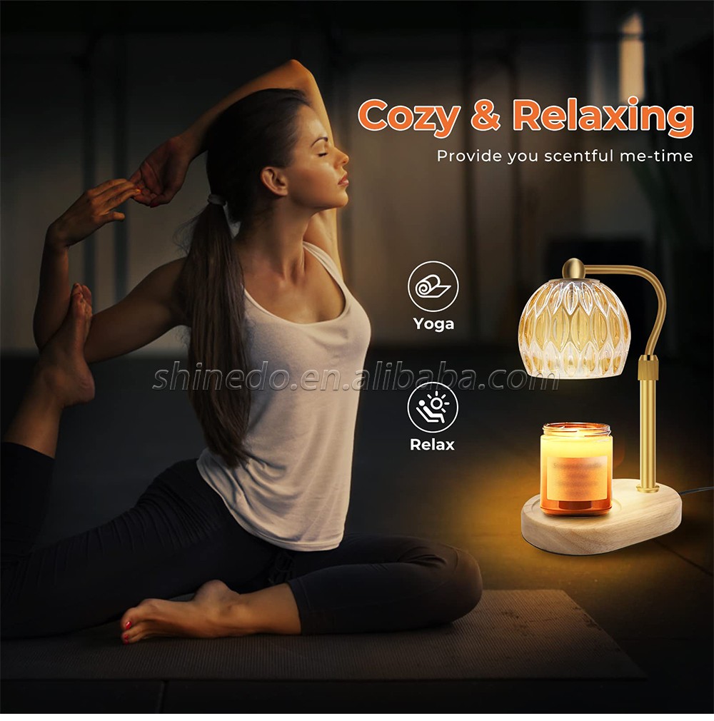 Fragrance Candle Warmer Lamp Home Decor Candle Warmer Jar Candle Warmer Lamp Bedroom Atmosphere Table lamp SD-SL1114