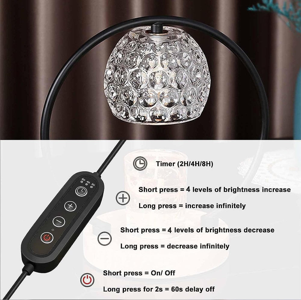 Candle Warmer Electric Lamp Ornaments Multifunctional Scented Dimmable Candle Warmer Dimmable Home Bedside Lamps SD-SL1183