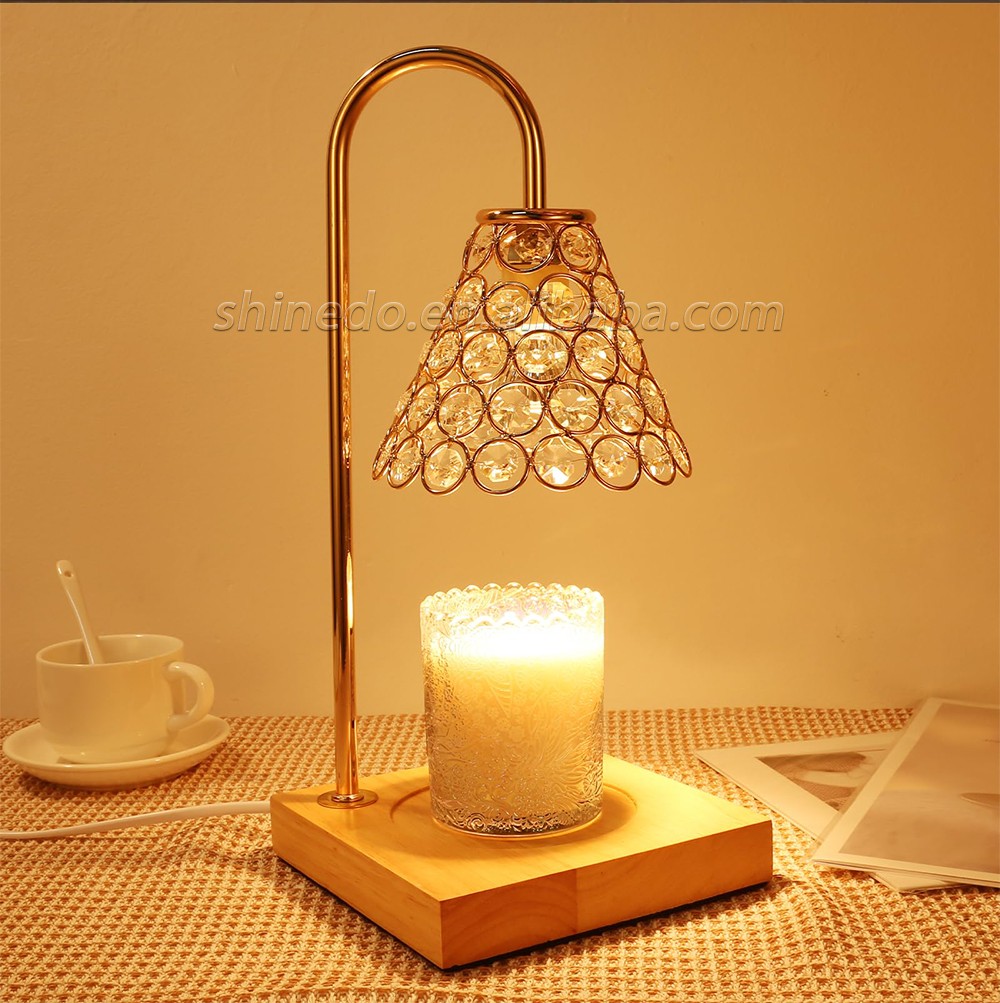 Candle Warmer Lamp Brightness Adjustable Lamp for Candle Large Scented Wax Melts Bedroom Decor Light SD-SL1191