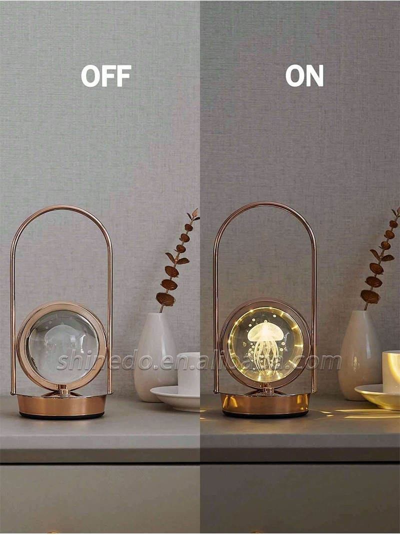 Crystal Table Lamps Desk Lights Led Luxury French Creative Modern Design Fabric Lighting Living Room Office Indoor Crystal Lamp SD-SR466