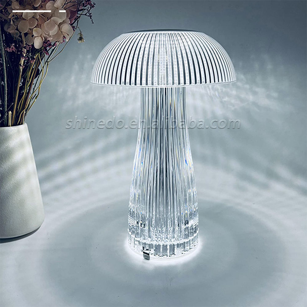 Portable LED Table Lamp Brightness Touch Control Rechargeable Night Light Table Lamps for Bedroom SD-SR477