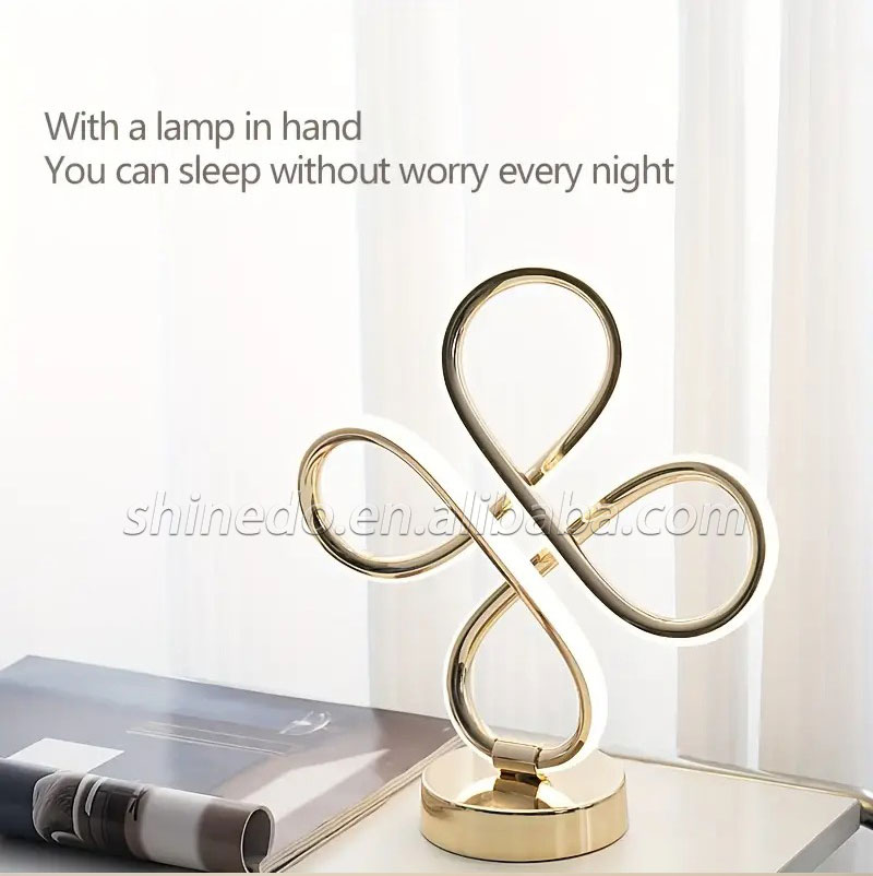 Desk Lamp USB Charging Table Lamp Atmosphere Lamp for Bedroom Bedside Light Restaurant Bar Retro Decorative Night Light SD-SR561