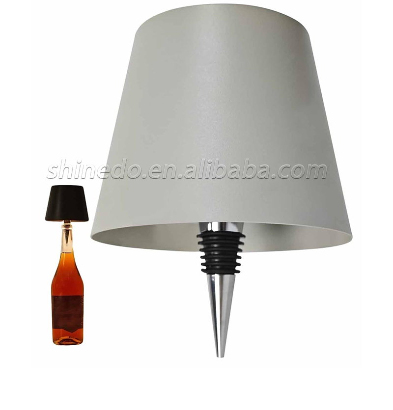 Portable Dimming Bar Night Lamp Rechargeable Led Table Lamp Touch Control Wine Wireless Bottle Lamp SD-SR028