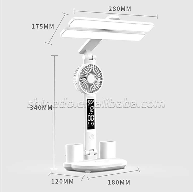LED student bedroom eye care charging study only reading desk lamps for night lighting SD-SR843