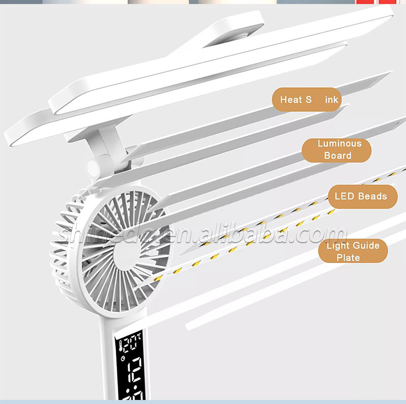 LED student bedroom eye care charging study only reading desk lamps for night lighting SD-SR843