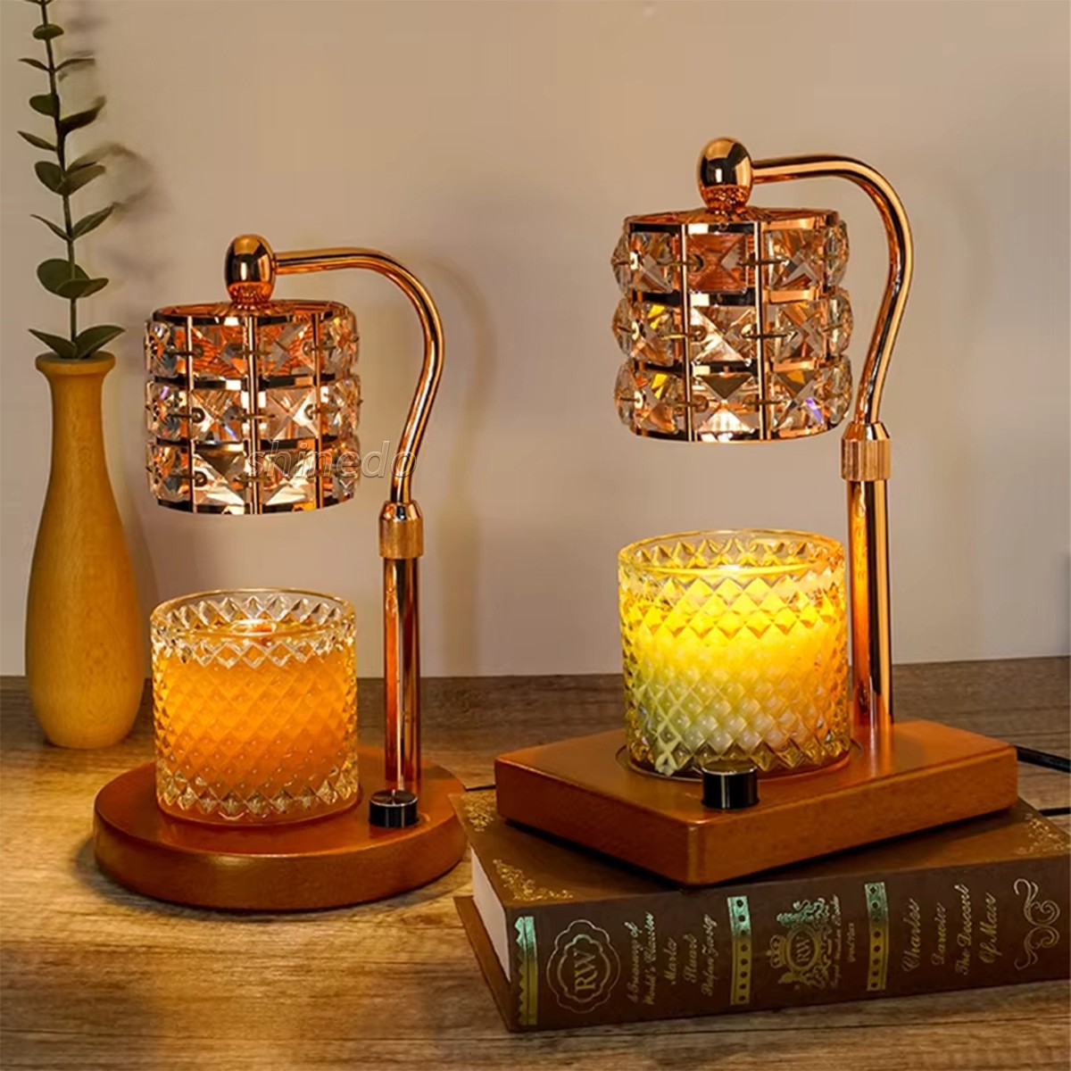Aromatherapy candle light up and down adjustable lift home aromatherapy light night decorative lighting candle warmer lamp SD-SL1838