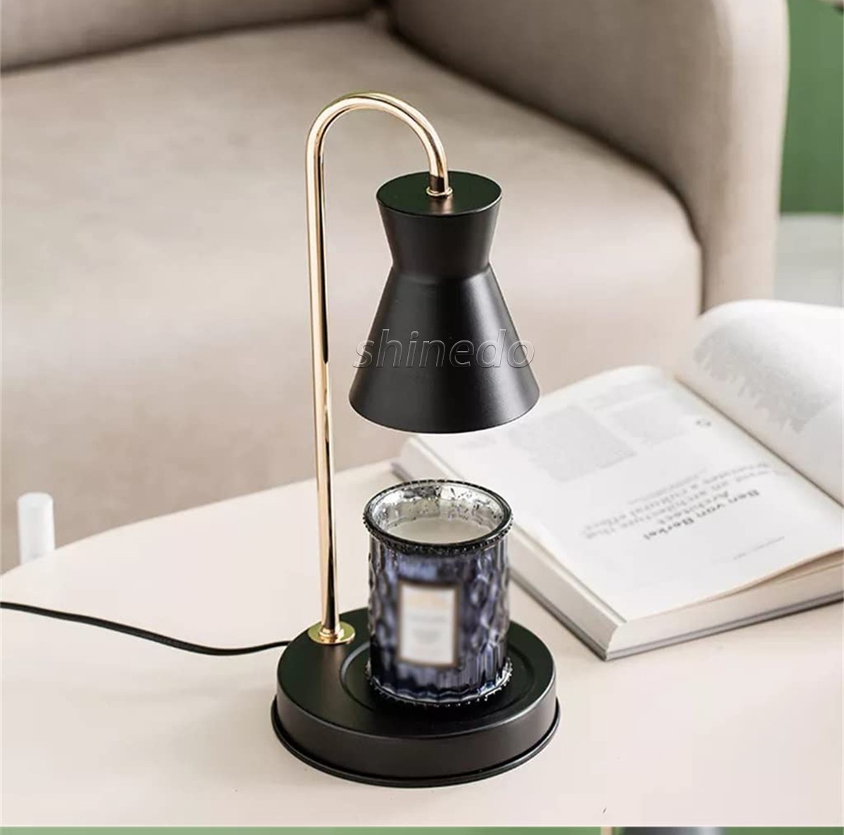 Melt wax lamp indoor creative aromatherapy candle bedroom fragrance light luxury dimming with hand gift candle warmer lamp SD-SL1843