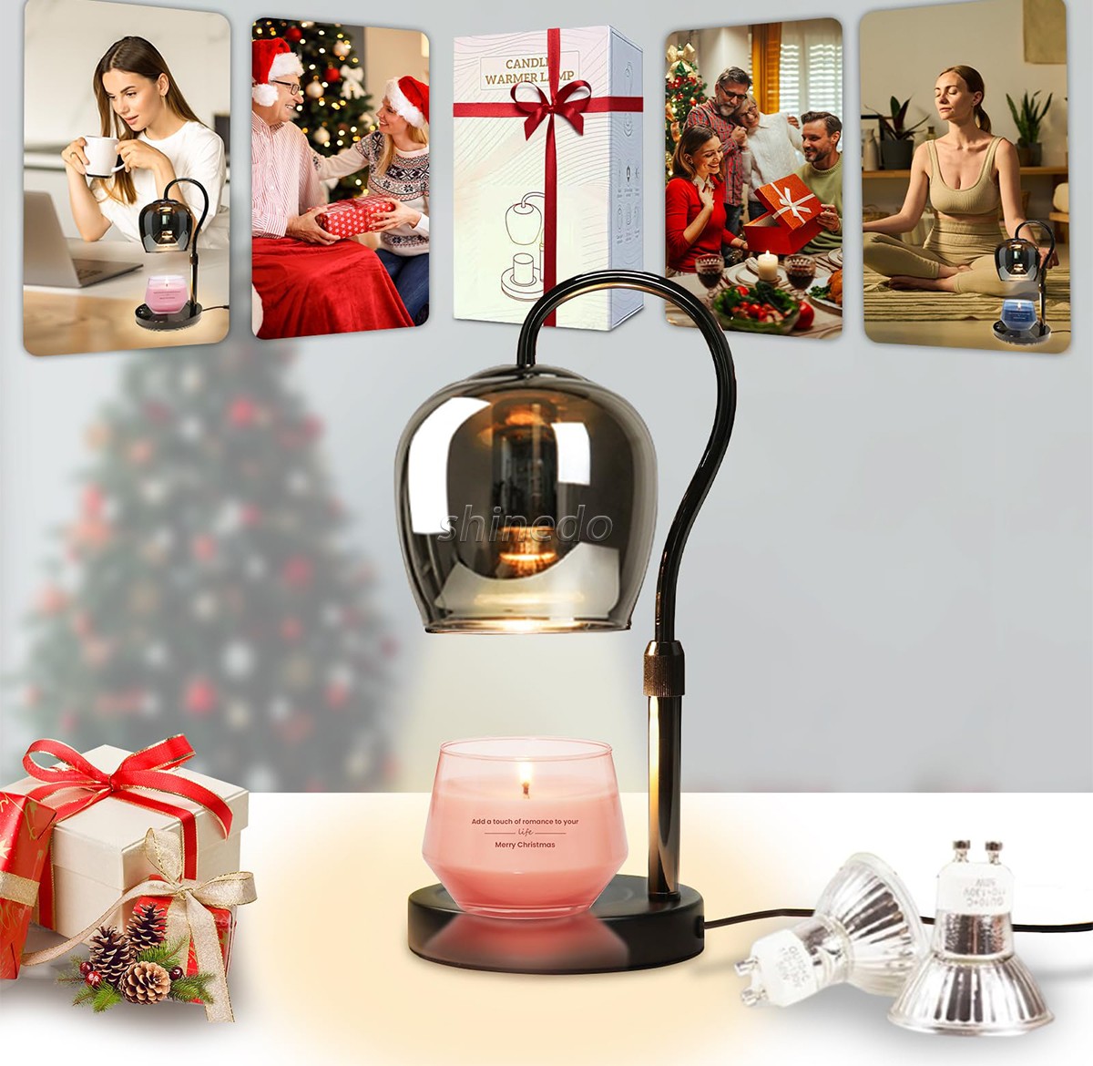 Medieval romantic melt wax aromatherapy lamp bedside bedroom lamp night decorative lighting SD-SL1846
