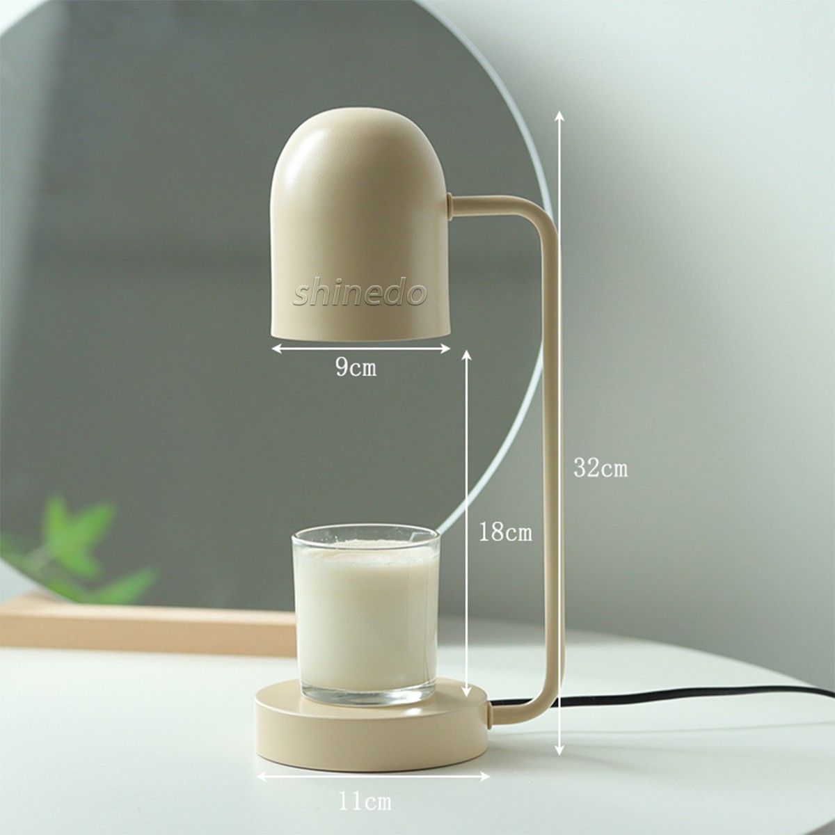 New melt wax bedroom bedside atmosphere lamp can be dimmed timing lamp candle warmer lamp SD-SL1850