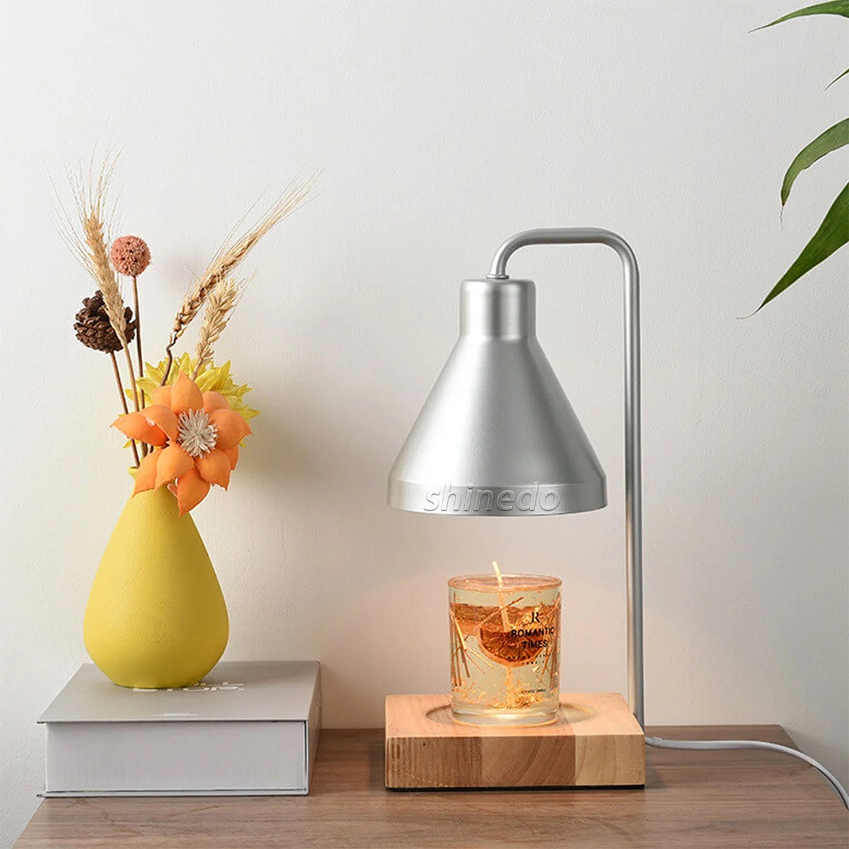 Log aromatherapy light melt wax light Simple bedroom lamp no fire essential oil candle warmer light SD-SL1854