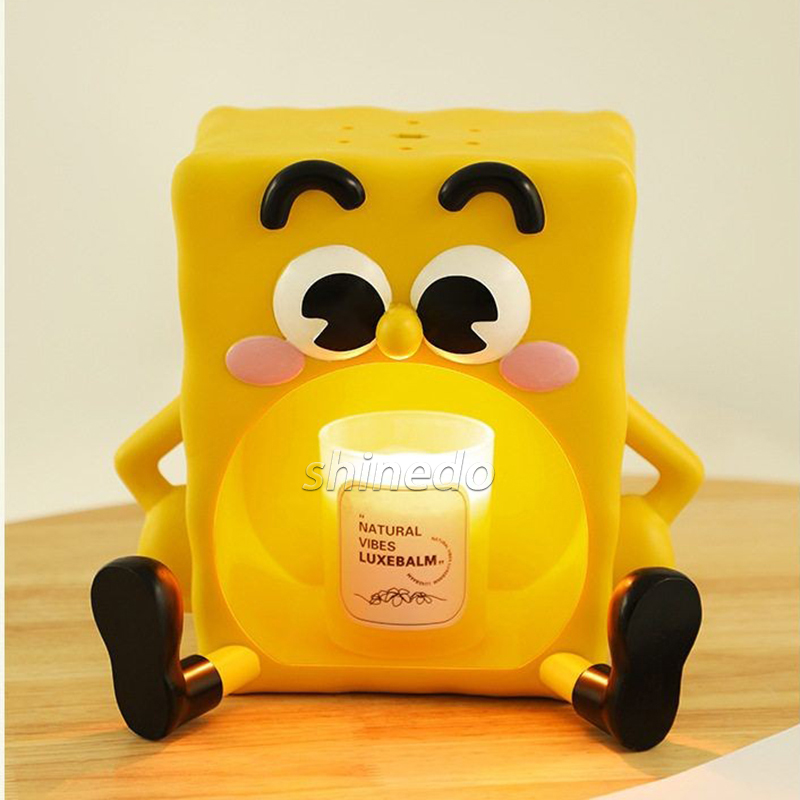 Creative cartoon personality timing dimming without fire aromatherapy lamp tabletop table lamp candle warmer lamp SD-SL1858