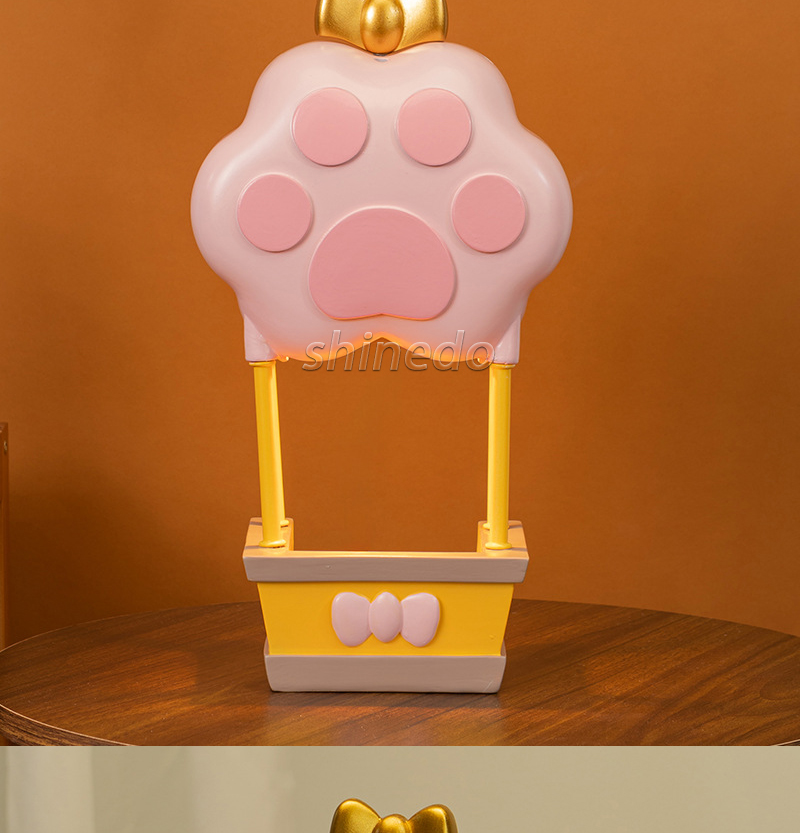 Cute cat claws no fire time to lighten the bedside table non-fire home aromatherapy lamp candle warmer lamp SD-SL1861