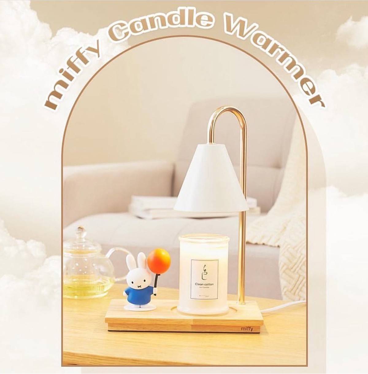 Melting wax aromatherapy lamp Bedroom bedside gift timed dimming candle warmer light SD-SL1863