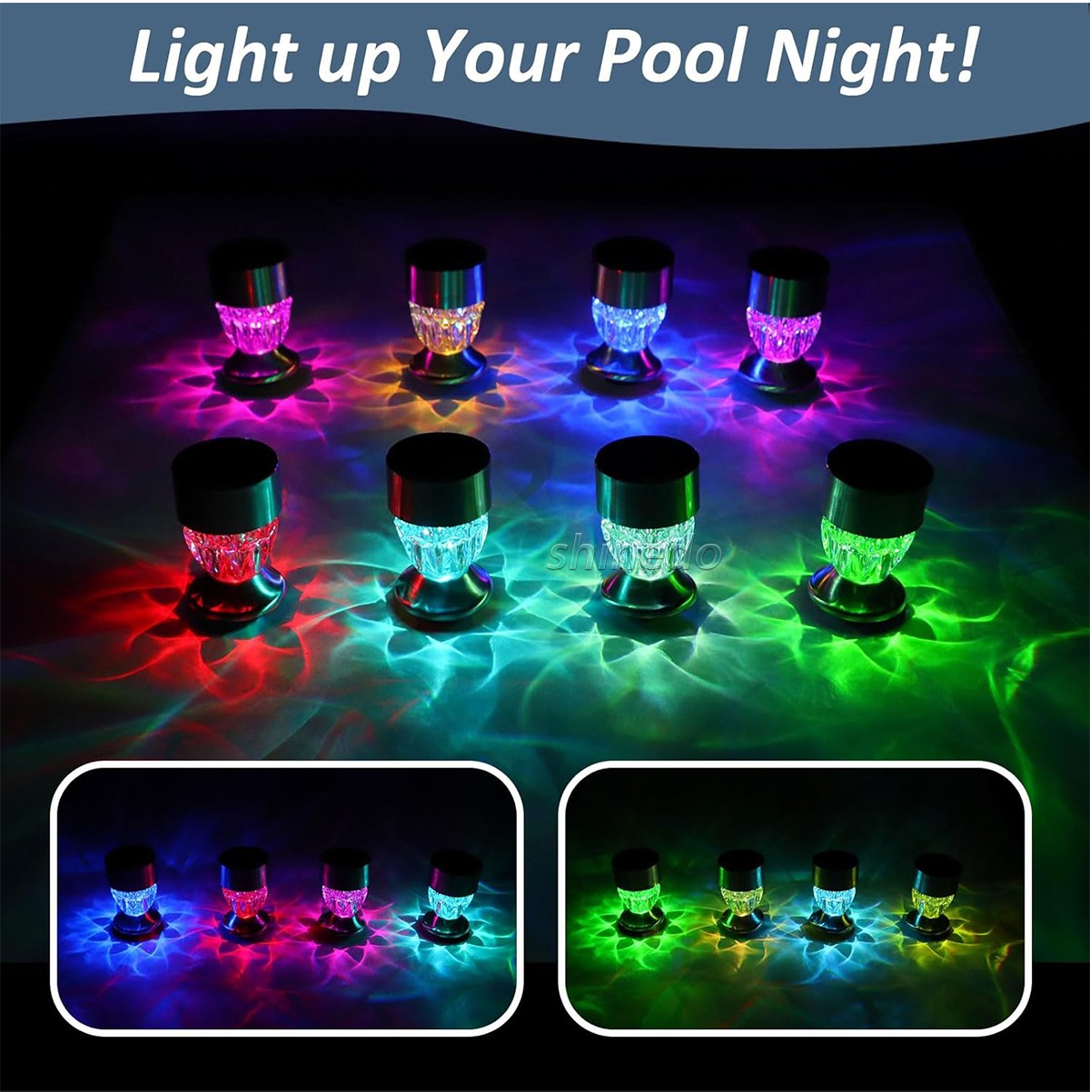 Solar lawn Garden Light Diamond Strip outdoor sensing wall atmosphere night light SD-SL1810