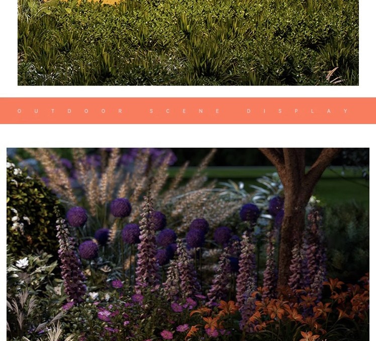 Solar cobblestone Outdoor park Garden atmosphere decorative landscape lights Outdoor villa garden lights SD-SL1811