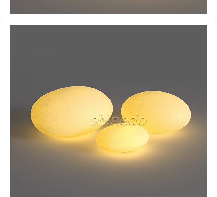 Solar cobblestone Outdoor park Garden atmosphere decorative landscape lights Outdoor villa garden lights SD-SL1811