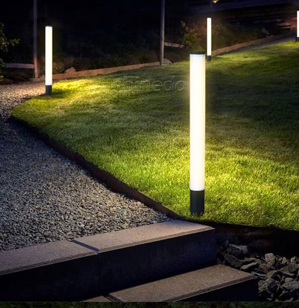 Simple cylindrical lawn light acrylic rod light scenic park square road low post light SD-SL1851