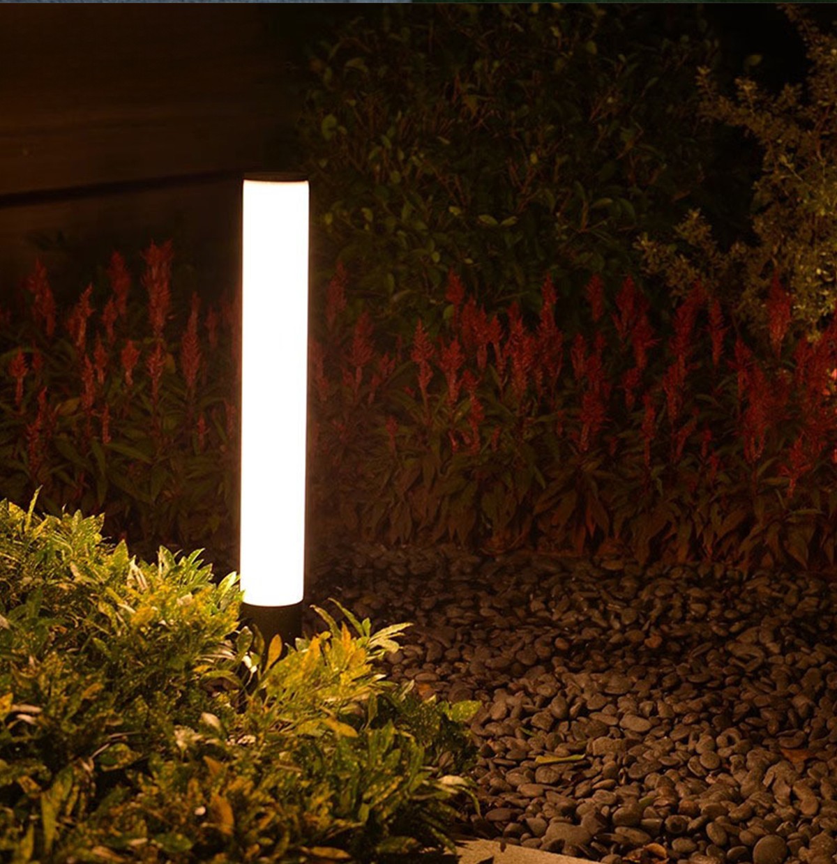 Simple cylindrical lawn light acrylic rod light scenic park square road low post light SD-SL1851