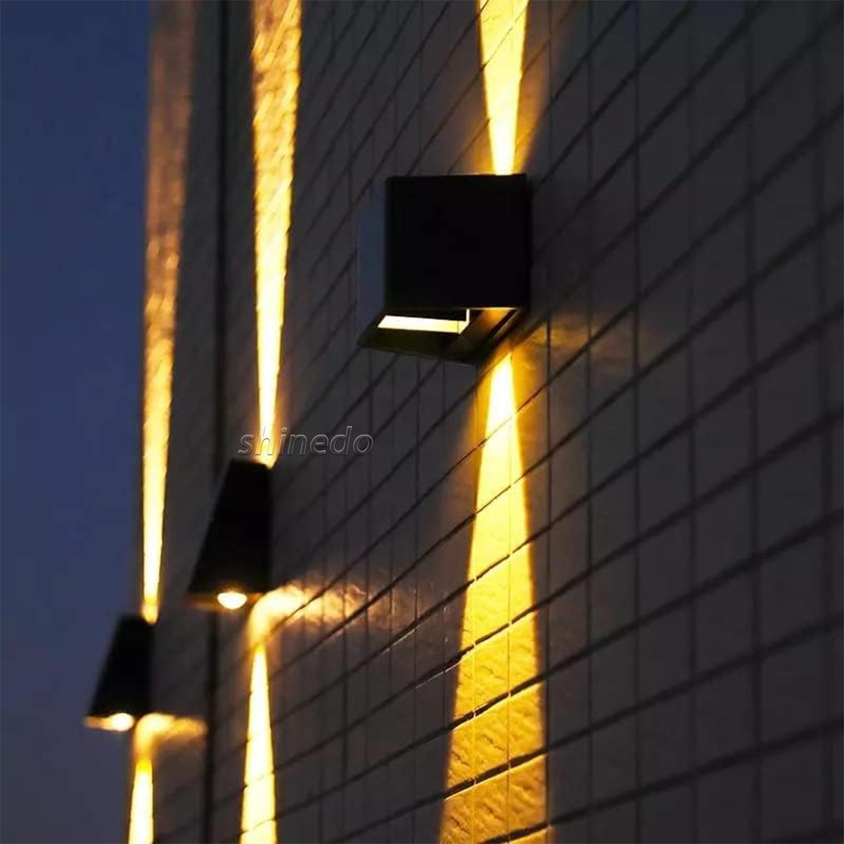 Led Solar Light Outdoor Wall Lamps Energy Garden Villa Landscape Adjustable Angle Wall Mounted up and Down Led Solar Wall Light SD-SL2069