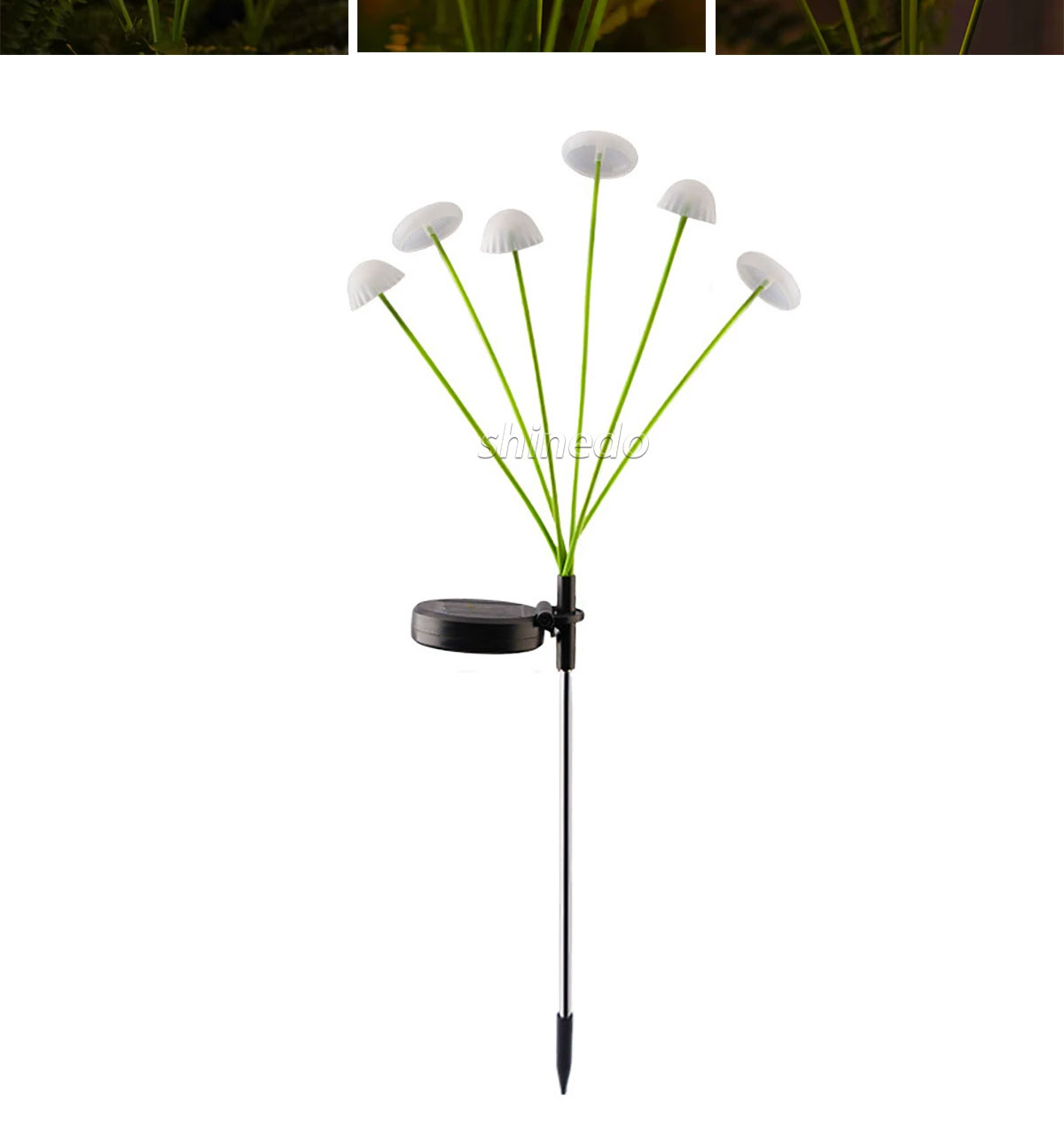 Solar Mushroom Fairy Light Outdoor Garden Courtyard Villa Light Ip65 Waterproof Landscape Decorative Led Solar Garden Lawn Light SD-SL2114
