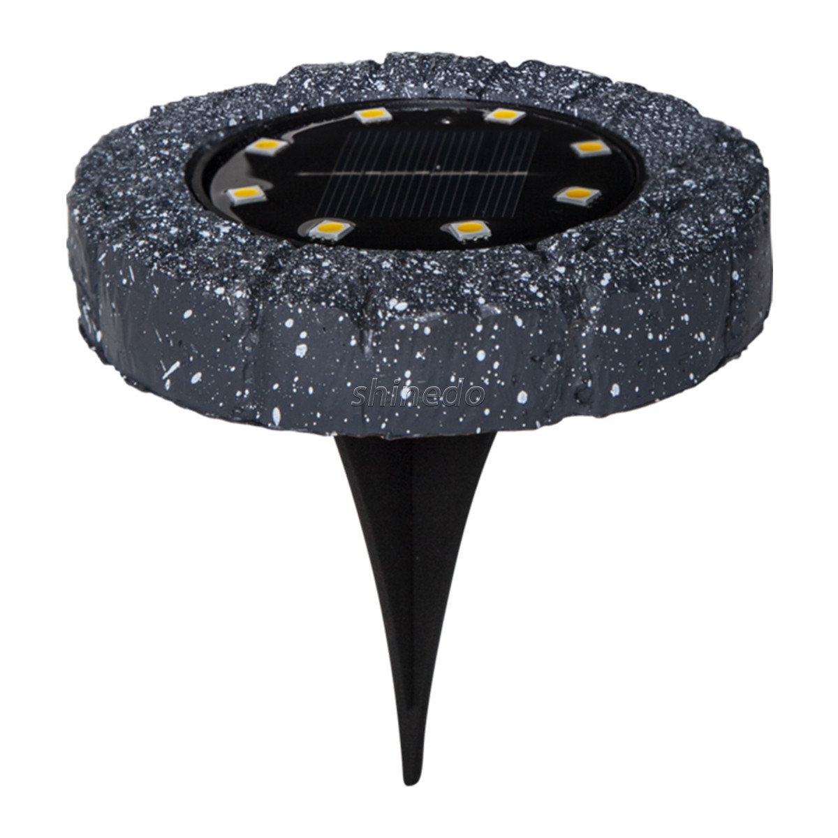 IP65 Solar Powered Disk Light 8 Led Outdoor Waterproof Solar Garden Lights for Lawn Patio Yard Walkway Led Solar Ground Light SD-SL2166