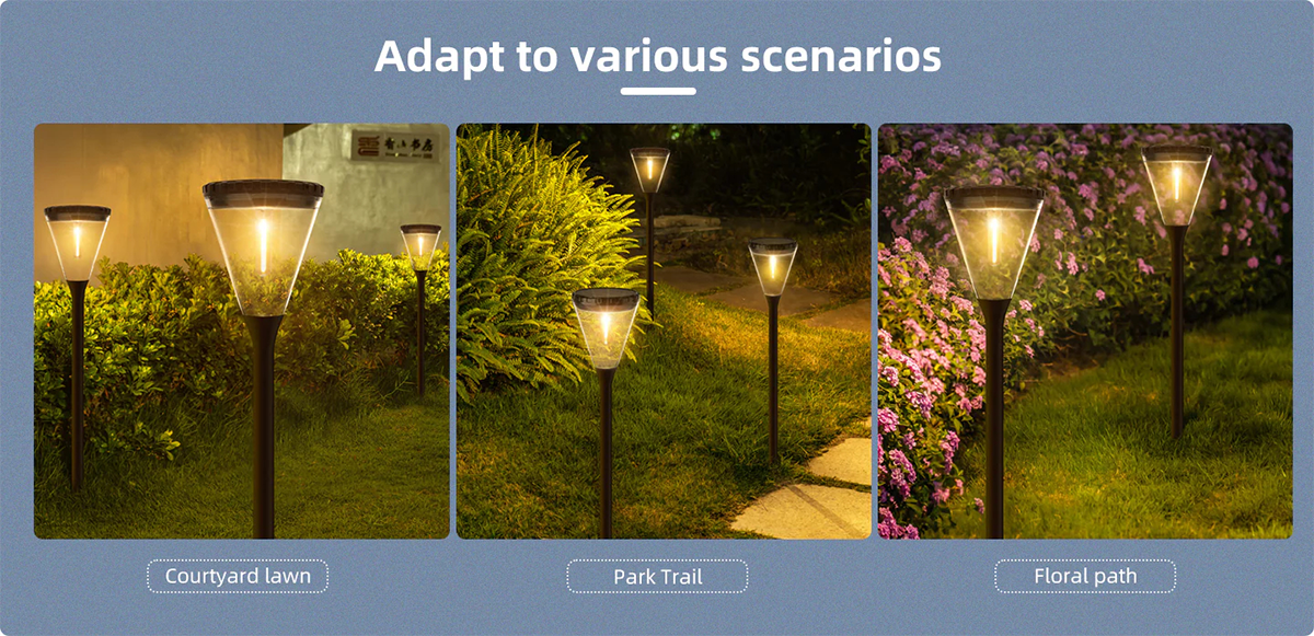 Solar Spotlight Light Outdoor Waterproof Led Solar Garden Lamp Pathway Lawn Landscape Lighting Solar Panel Garden Light With Ce SD-SL2159