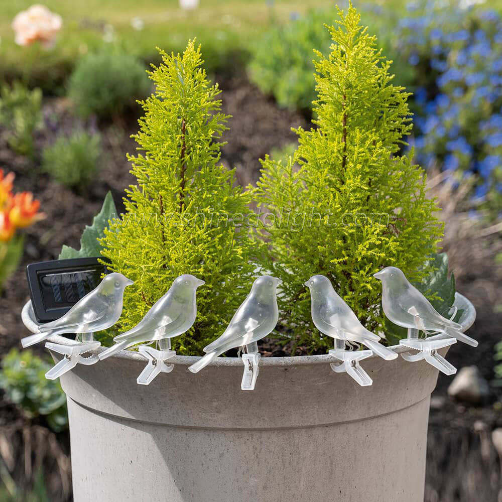 Outdoor Decorative LED Solar String Lights One Drag Five Hummingbirds Party Festival Ornament Lighting for Home Outdoor Garden Outdoor Decorative LED Solar String Lights One Drag Five Hummingbirds Party Festival Ornament Lighting for Home Outdoor Garden