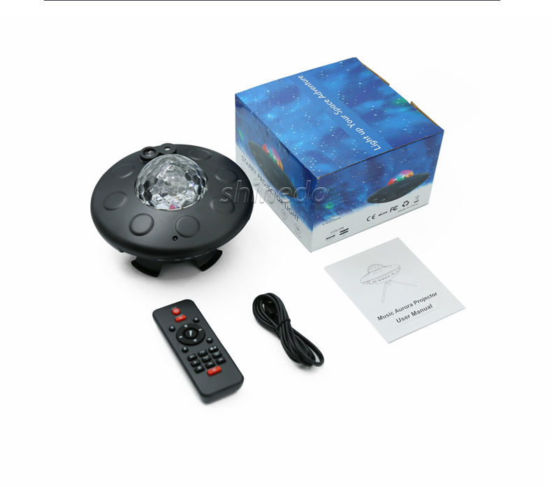 UFO LED Projector Lamp – BT Music Speaker Starry Sky Projector with Remote Control UFO LED Projector Lamp – BT Music Speaker Starry Sky Projector with Remote Control