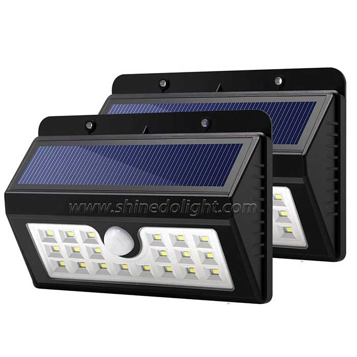 20 LED Wireless PIR Sensor Solar Garden Light