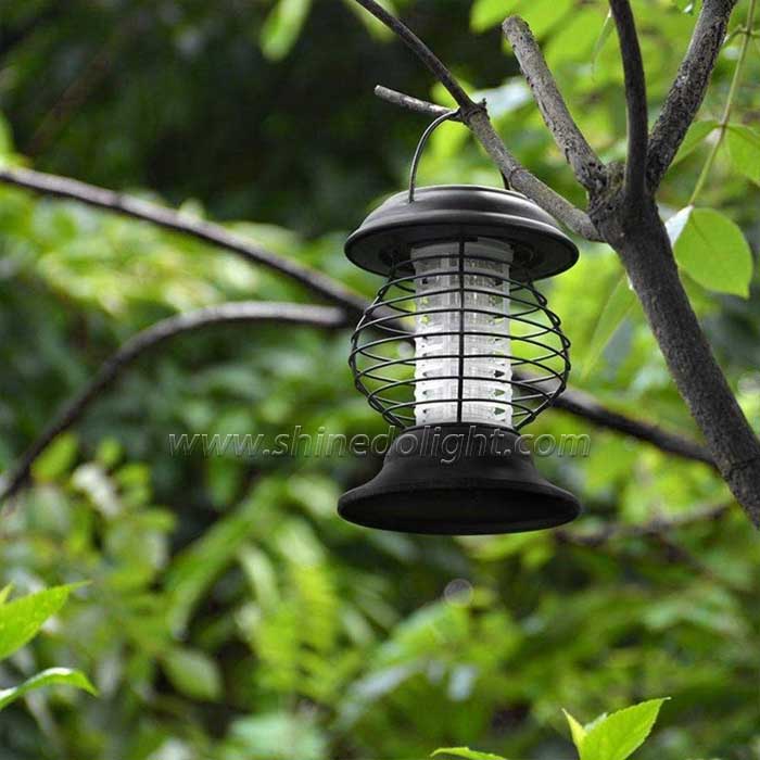 Big Zapper Outdoor Solar Mosquito Lamp UV Light with Handle