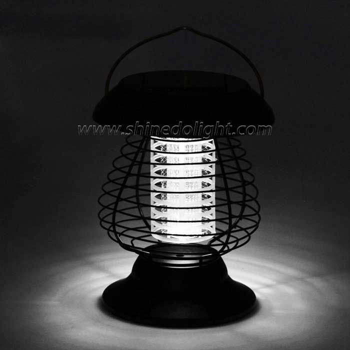 Big Zapper Outdoor Solar Mosquito Lamp UV Light with Handle