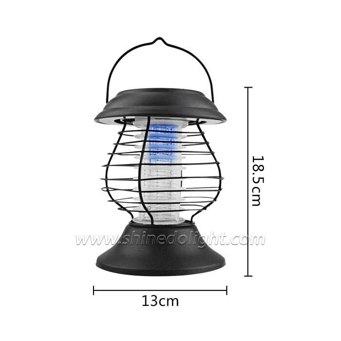 Big Zapper Outdoor Solar Mosquito Lamp UV Light with Handle
