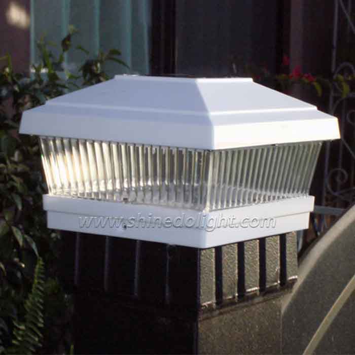 Outdoor Solar Post Cap Light for Fence Deck or Patio