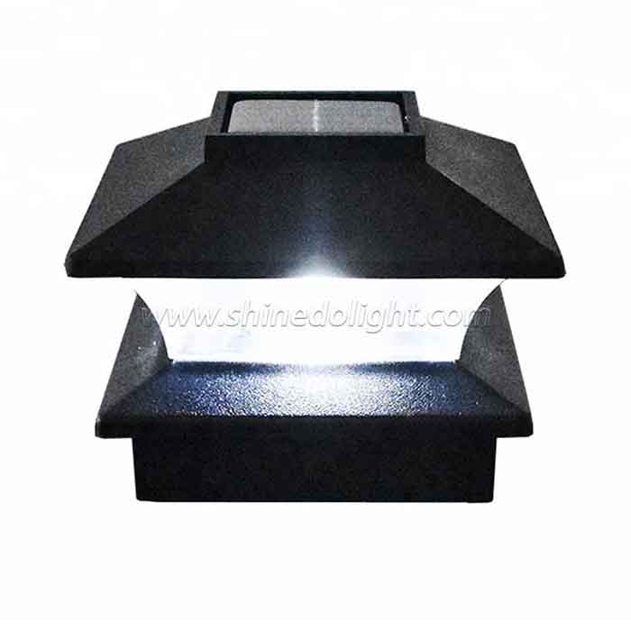 Outdoor Garden Solar SMD LED Post Deck Cap Square Fence Light