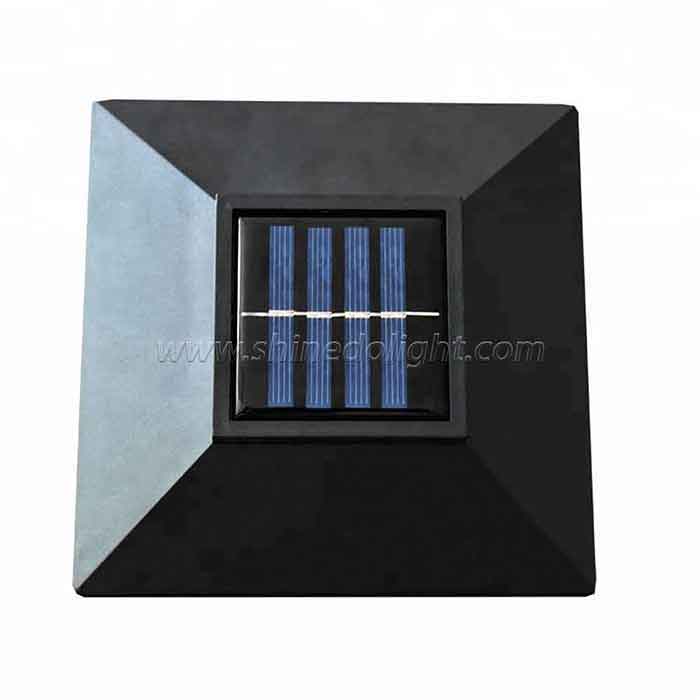 Outdoor Garden Solar SMD LED Post Deck Cap Square Fence Light