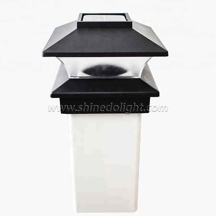 Outdoor Garden Solar SMD LED Post Deck Cap Square Fence Light