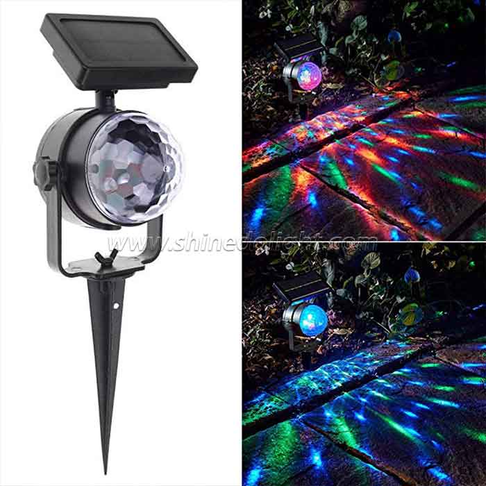 Solar Color Changing Disco Garden Light