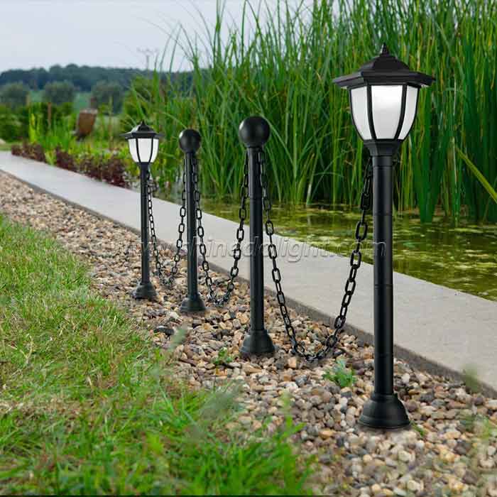 New Outdoor Garden Border Solar Light With Chains