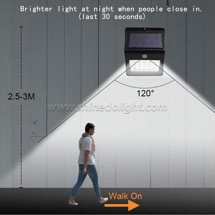 26 LED Solar Motion Sensor Light