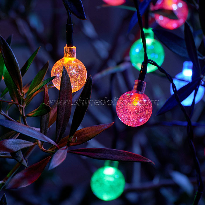 Waterproof String Lights Solar Powered Fairy Lighting for Garden