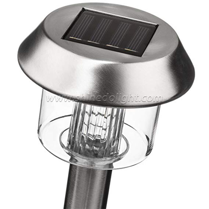 Solar Pathway Stainless Steel Landscape Light