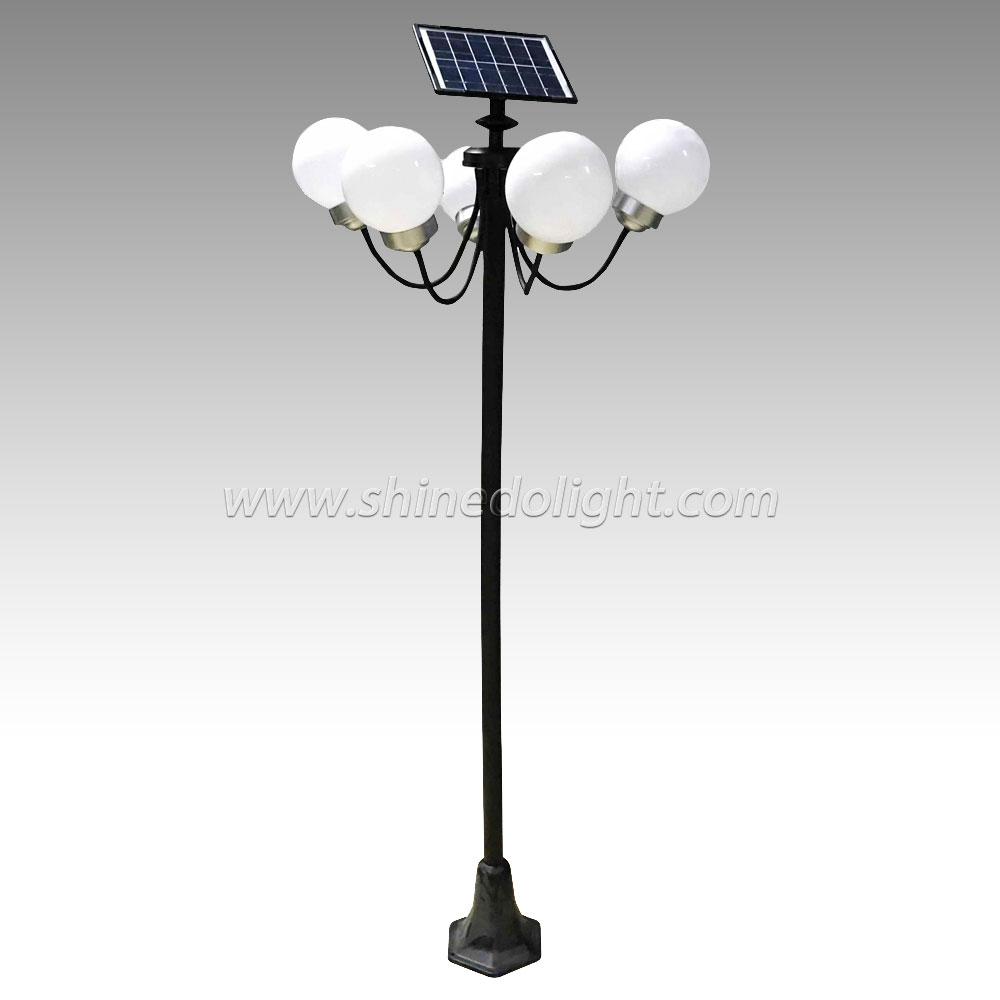 Household Solar Courtyard Lawn Tall Garden Street Safety Light