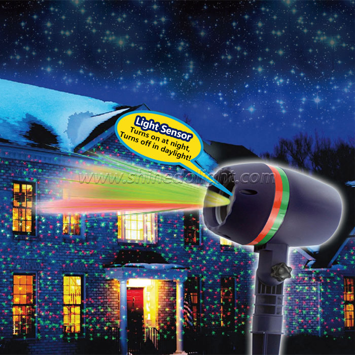 Christmas Laser Light for Outdoor Garden Decoration with Remote Control
