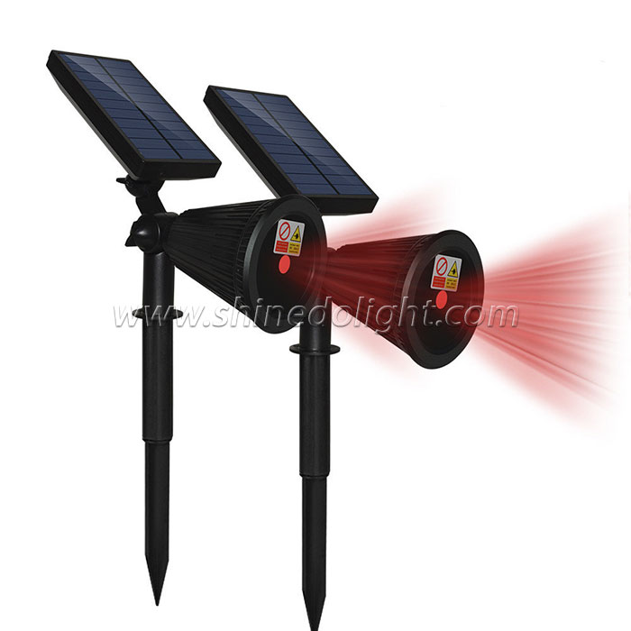 Solar Laser Christmas Decoration LED Projector Laser Light